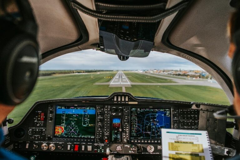 This is a picture of a cockpit where you might find Thinex and Torque Tube bearings.