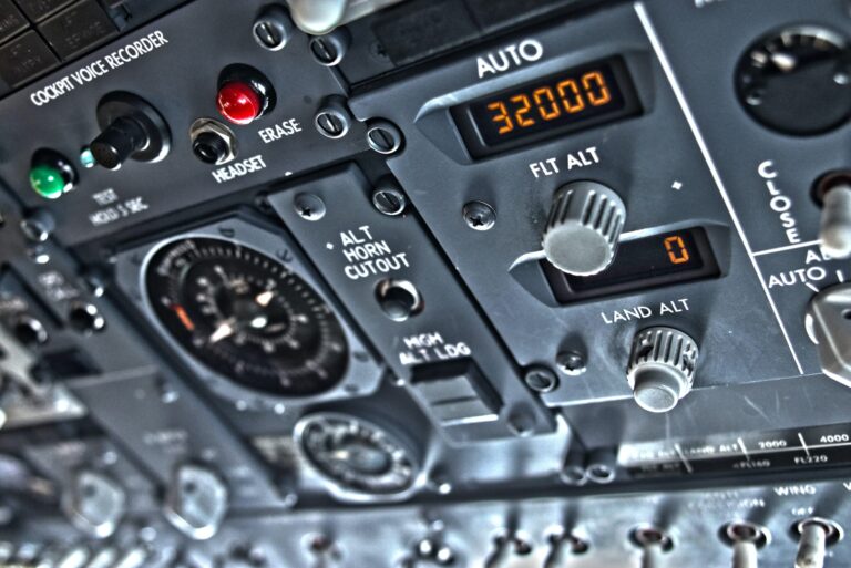 The picture is of cockpit controls of an airplane. NHBB makes bearings used in aircraft.