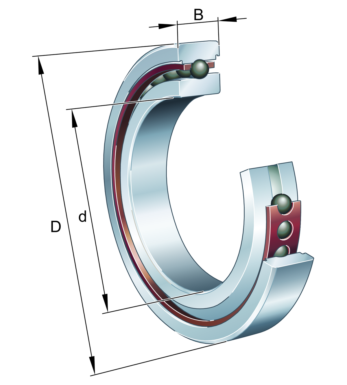 100, 300, 1800, and 1900 series bearing