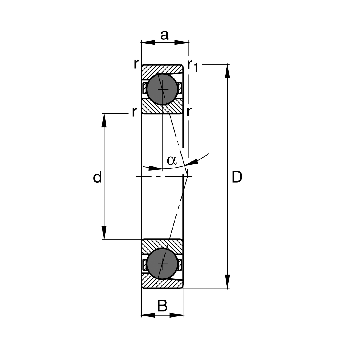 100, 300, 1800, and 1900 series bearing