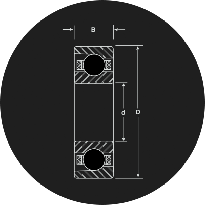 100, 300, 1800, and 1900 series bearing