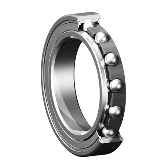 Shielded phenolic crown cage bearing